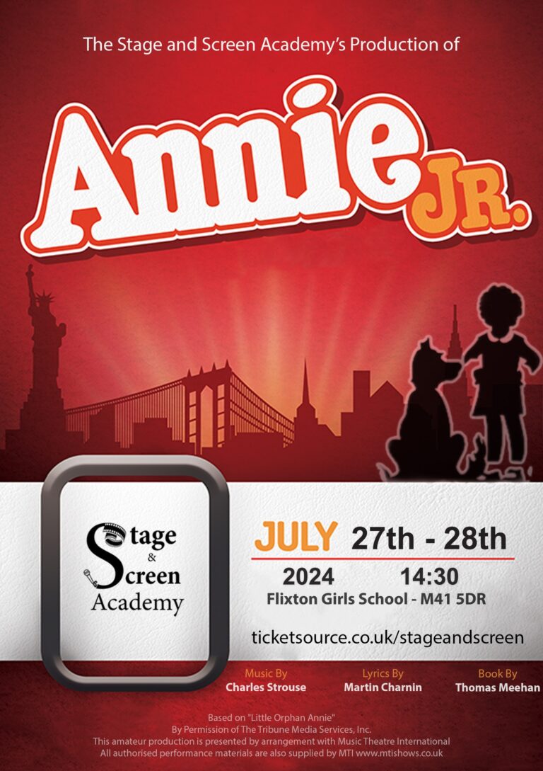 Annie JR poster